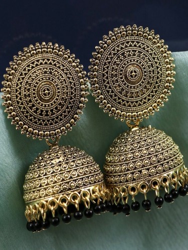 Oxidized JumkaEarrings
